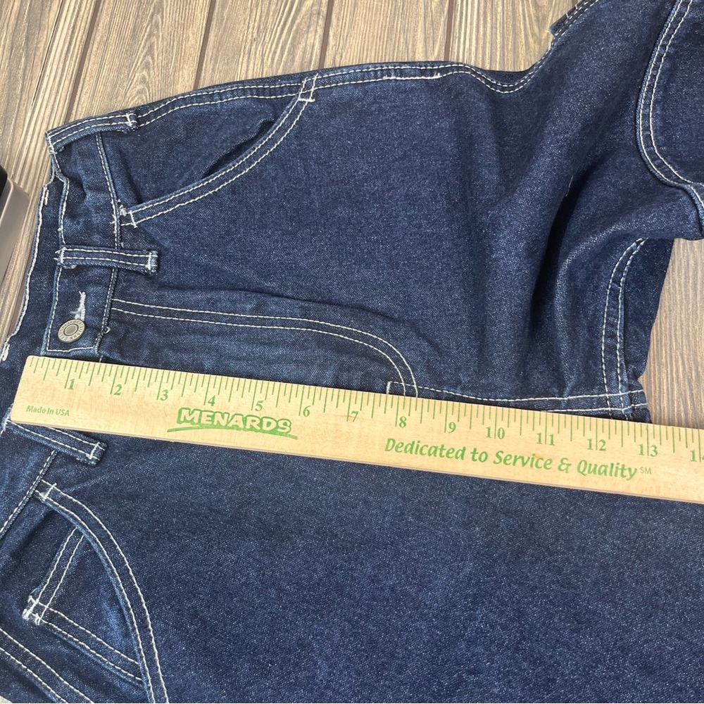 John Galt Denim Cargo Pants Jeans Size Small Carpenter - Picture 13 of 14